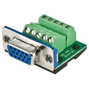 BTX MaxBlox 15-pin Female VGA Connector