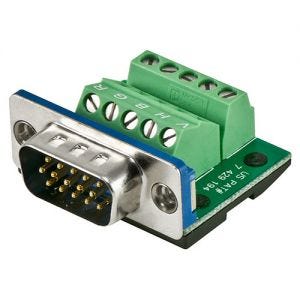 BTX MaxBlox 15-pin Male VGA Connector