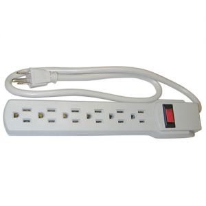 Power Strip Surge Protector 6 Outlet